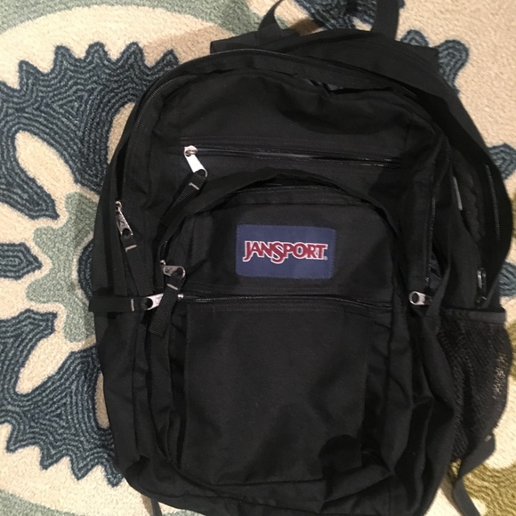 Jansport Handbags - Jansport Black Backpack